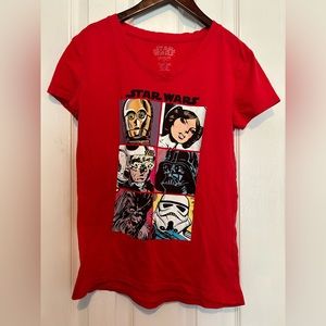 Red Star Wars tee shirt